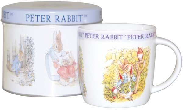 Mug in a Tin Peter Rabbit